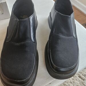Bacco Bucci Black Men's Slip-On Loafers  size US 10